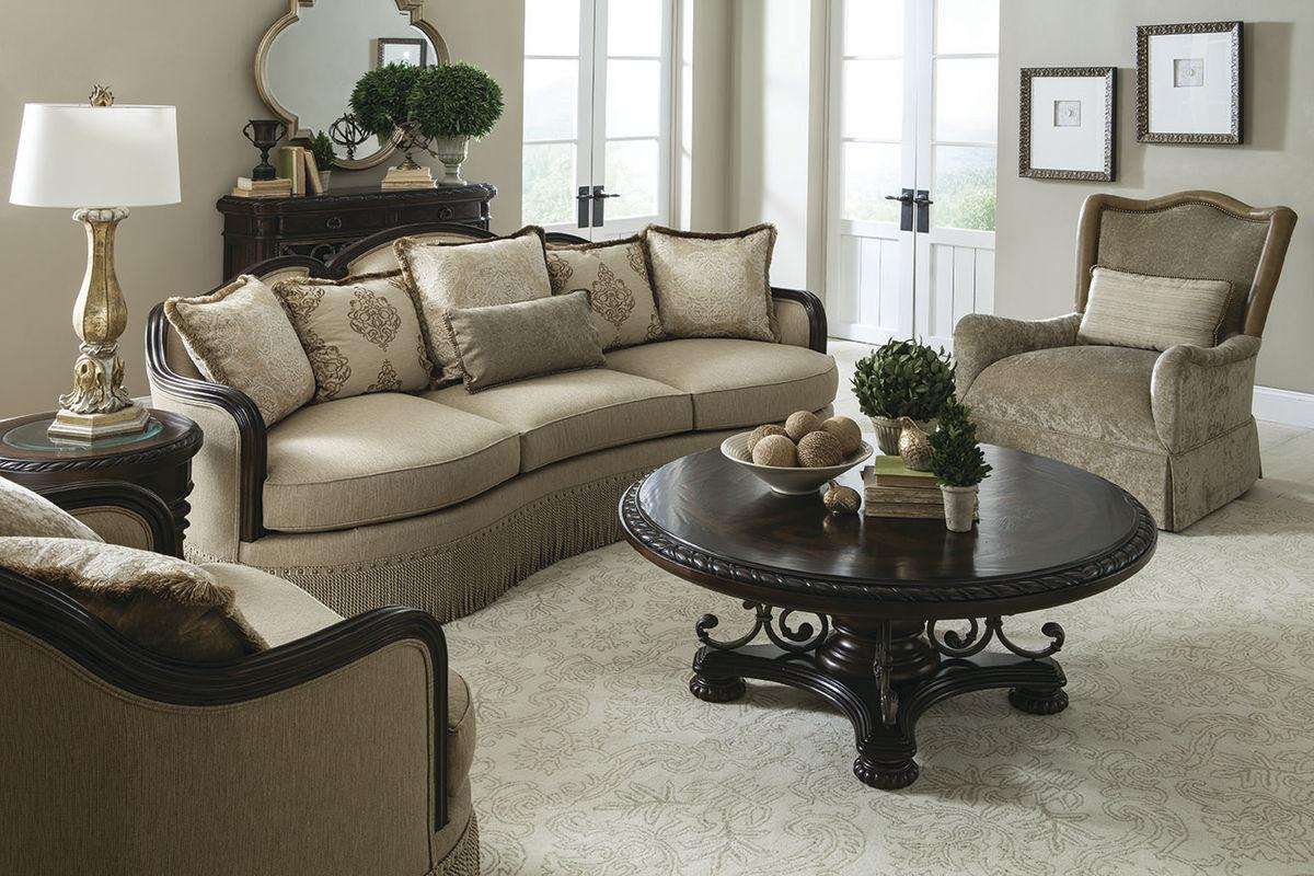 

    
Contemporary Brown & Beige Sofa w/ Accent Pillows by A.R.T. Furniture Giovanna
