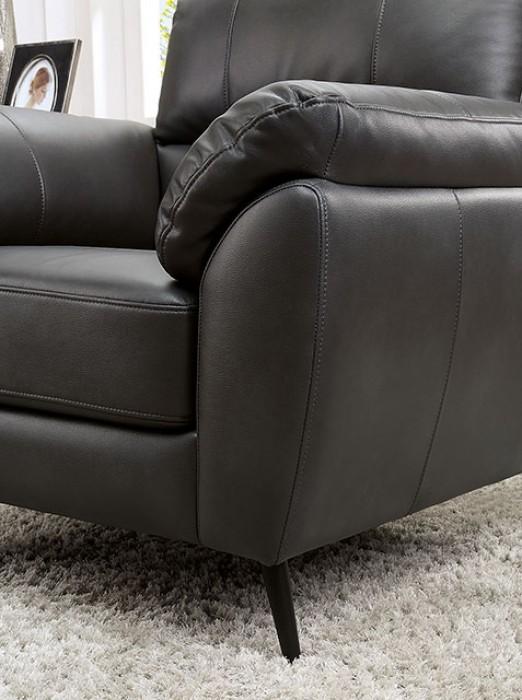 

    
Furniture of America CM6067GY-CH Clarke Arm Chair Gray CM6067GY-CH
