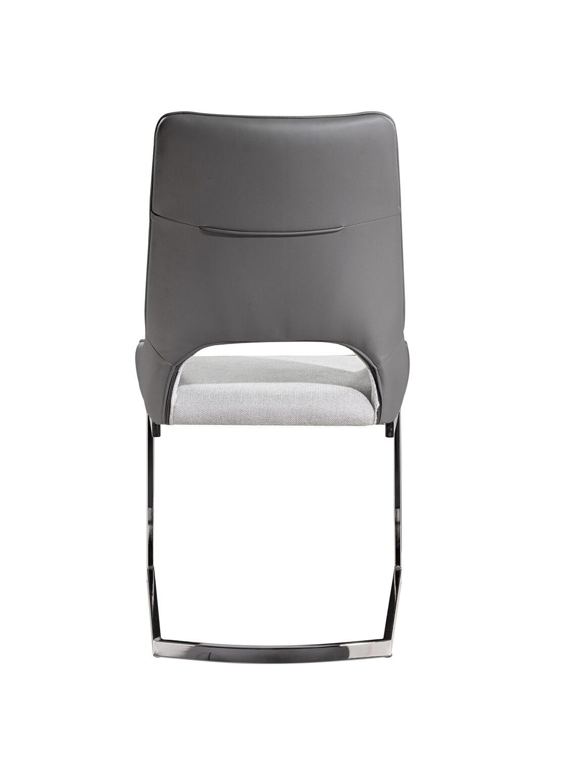 

    
D1119DC-LIGHT GREY/DRK GRY PU-Set-2 Global Furniture USA Dining Chair Set
