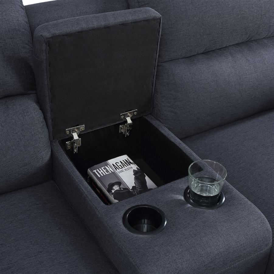 

                    
Acme Furniture Walcher Sectional Sofa Black Linen Purchase 

