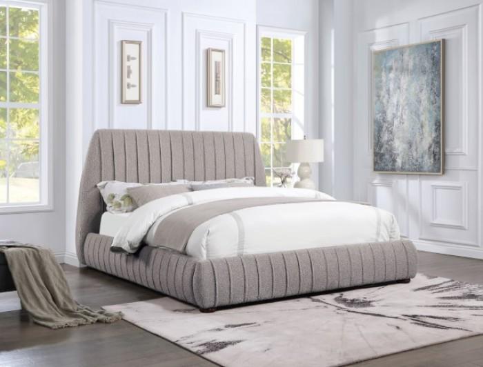 

    
Contemporary Gray Metal California King Panel Bed Furniture of America Sherise CM7476GY-CK
