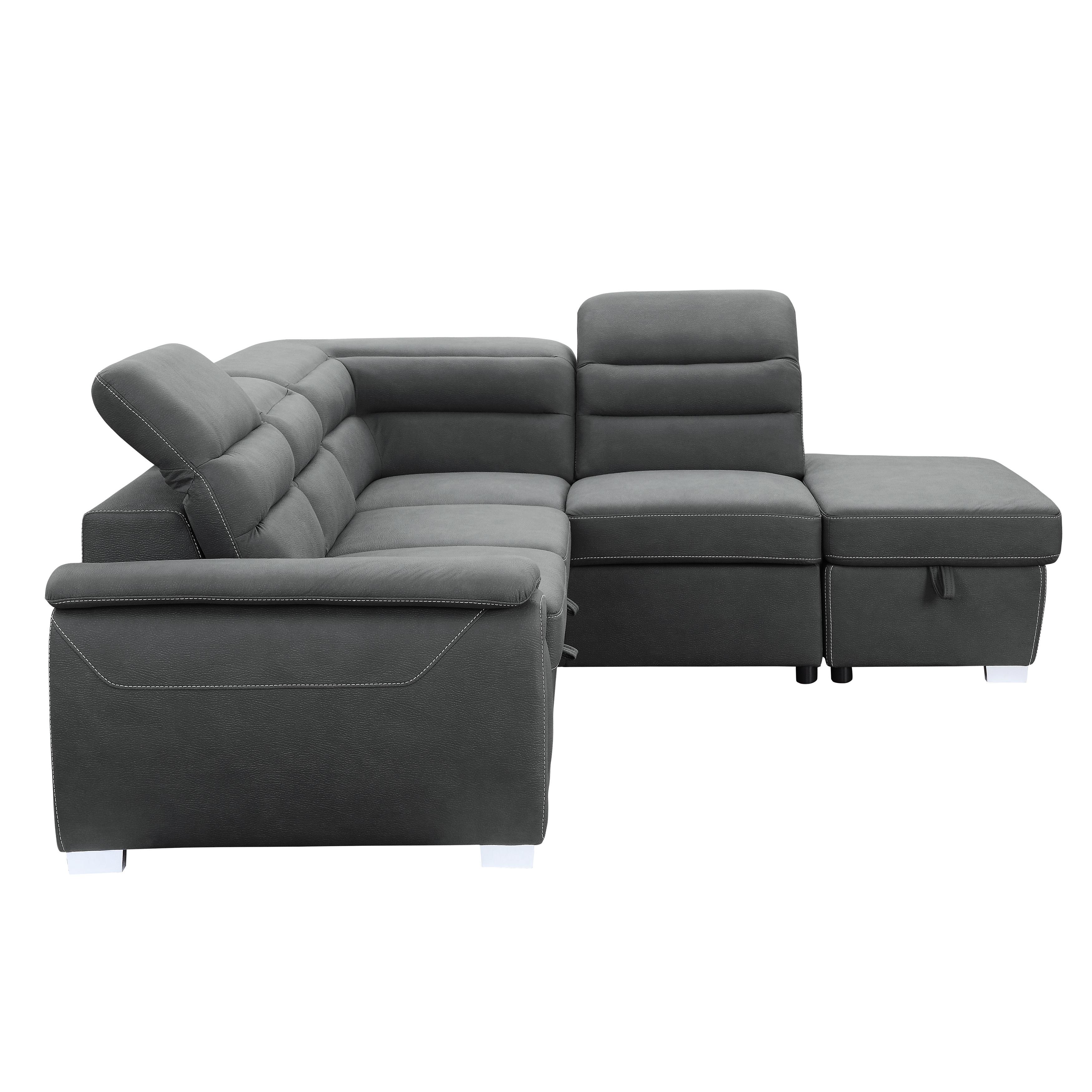 

                    
Homelegance 8277NGY* Platina Sectional Gray Microfiber Purchase 
