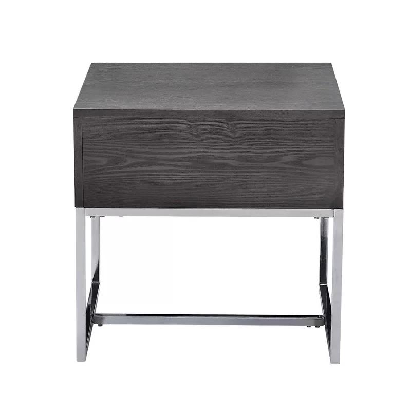 

    
Acme Furniture Iban End Table Gray 81172
