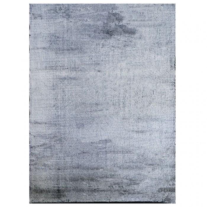 

    
Contemporary Gray Polyester 5' x 7' Area Rug Furniture of America RG5139 Famalica
