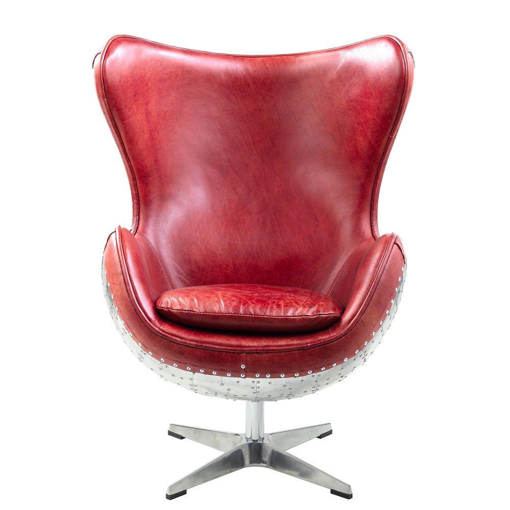 

    
Contemporary Gray/Red Aluminum Accent Chair W/Swivel Acme Brancaster AC01990-CR
