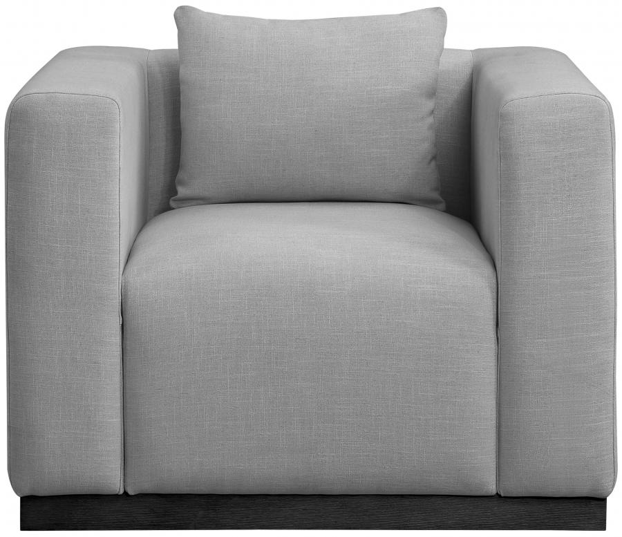 

    
Contemporary Gray Solid Wood Living Room Set 3PCS Meridian Furniture Alfie 642Grey-S-3PCS
