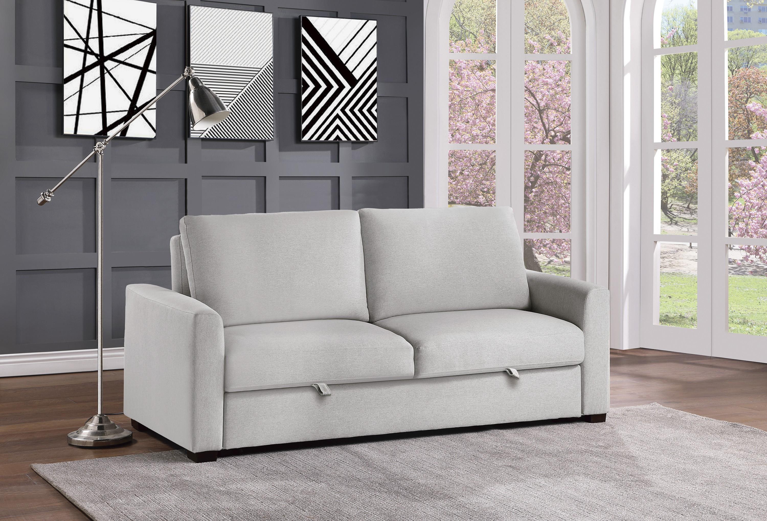 

    
9525RF-3CL Contemporary Gray Solid Wood Sofa Homelegance 9525RF-3CL Price
