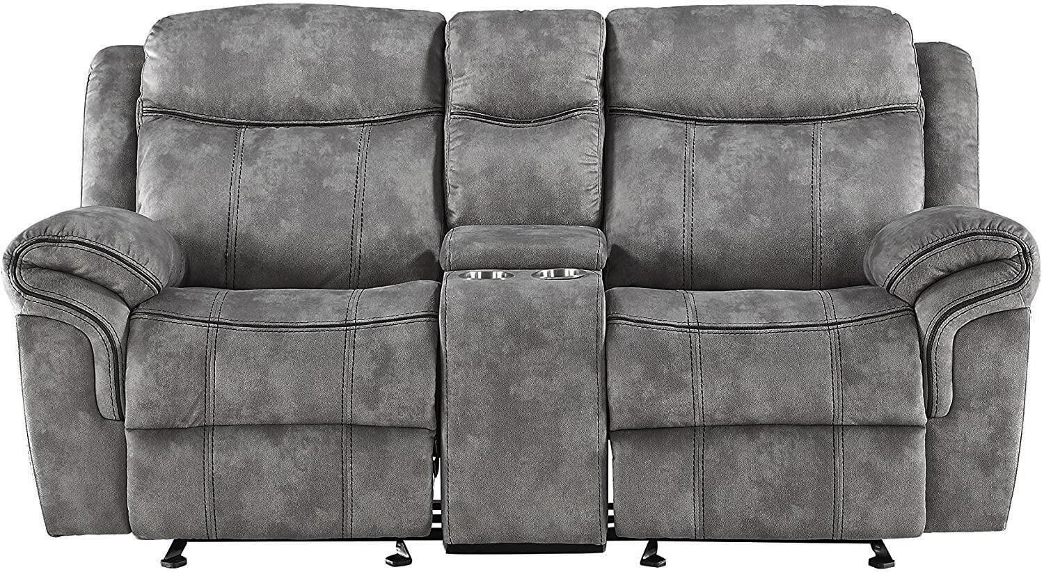 

    
Acme Furniture Zubaida Loveseat Gray 55026

