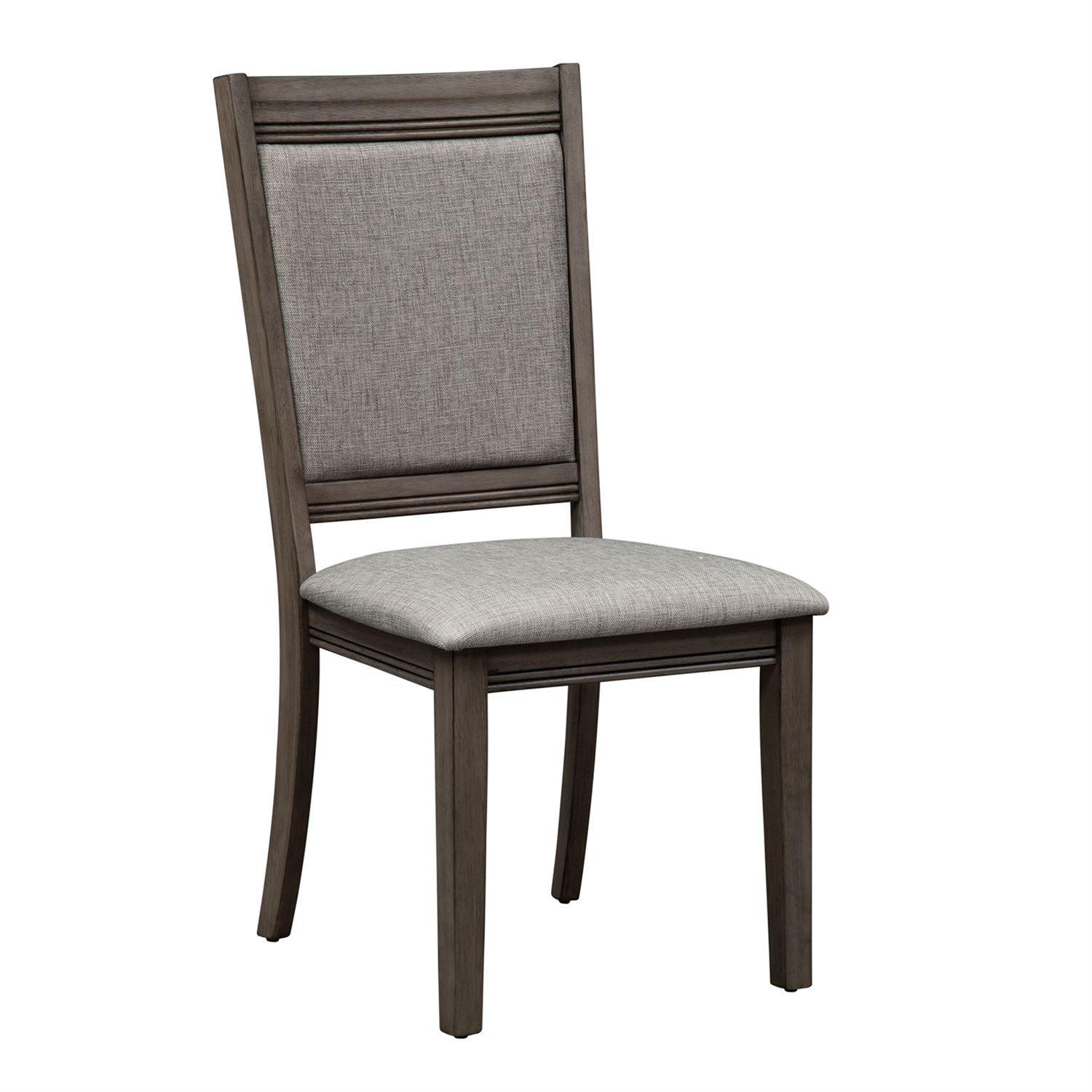 

    
Gray Wood Dining Side Chairs 2 pcs Tanners Creek 686-C6501S Liberty Furniture
