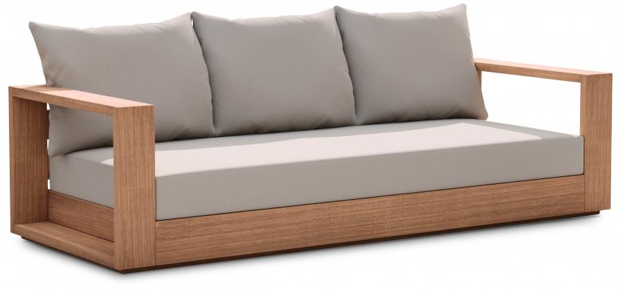 

    
Contemporary Gray Wood Fabric Patio Sofa Set 3PCS Meridian Furniture Tulum 353Grey-S-3PCS

