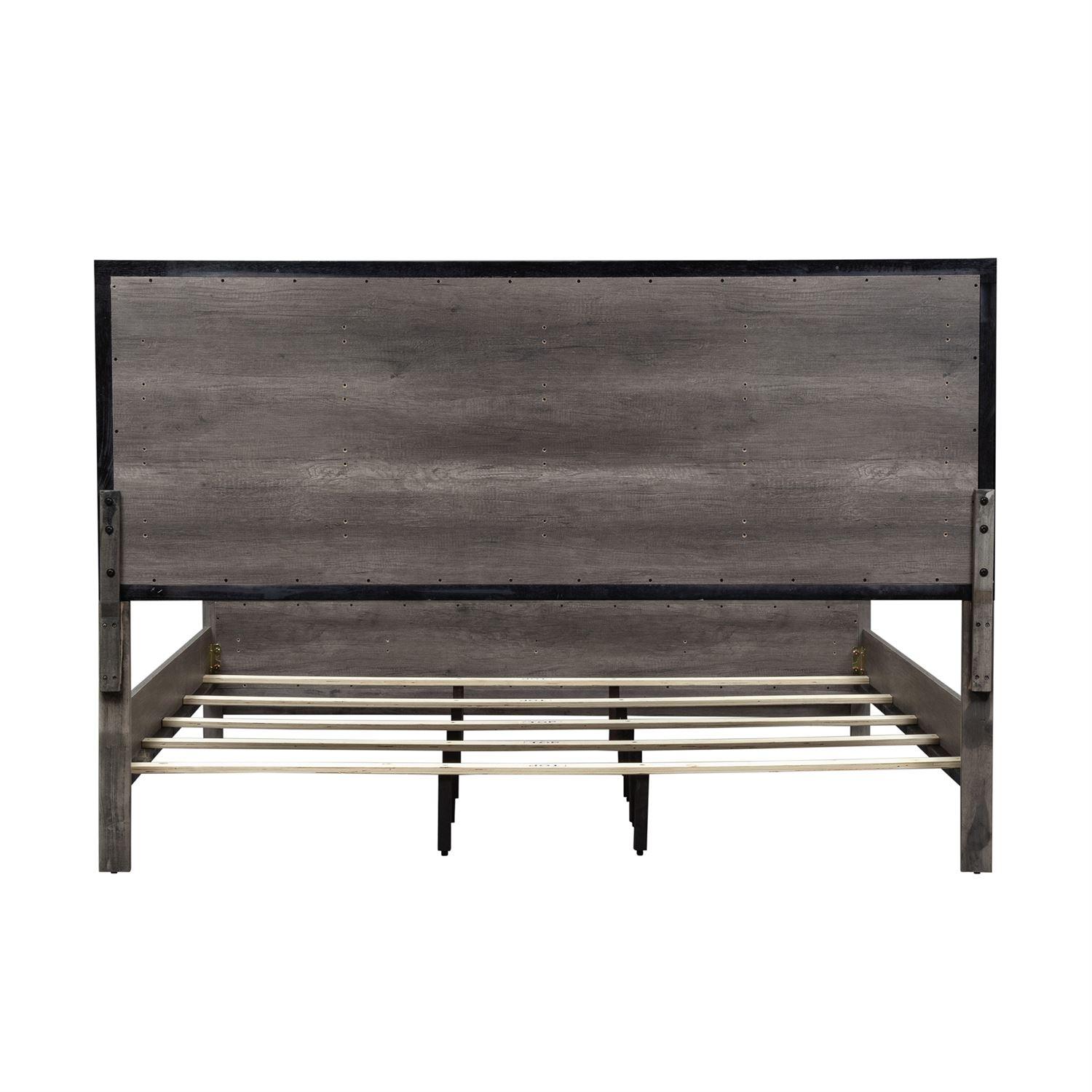 

    
686-BR-KPB Contemporary Gray Wood King Panel Bed Tanners Creek 686-BR-KPB Liberty Furniture
