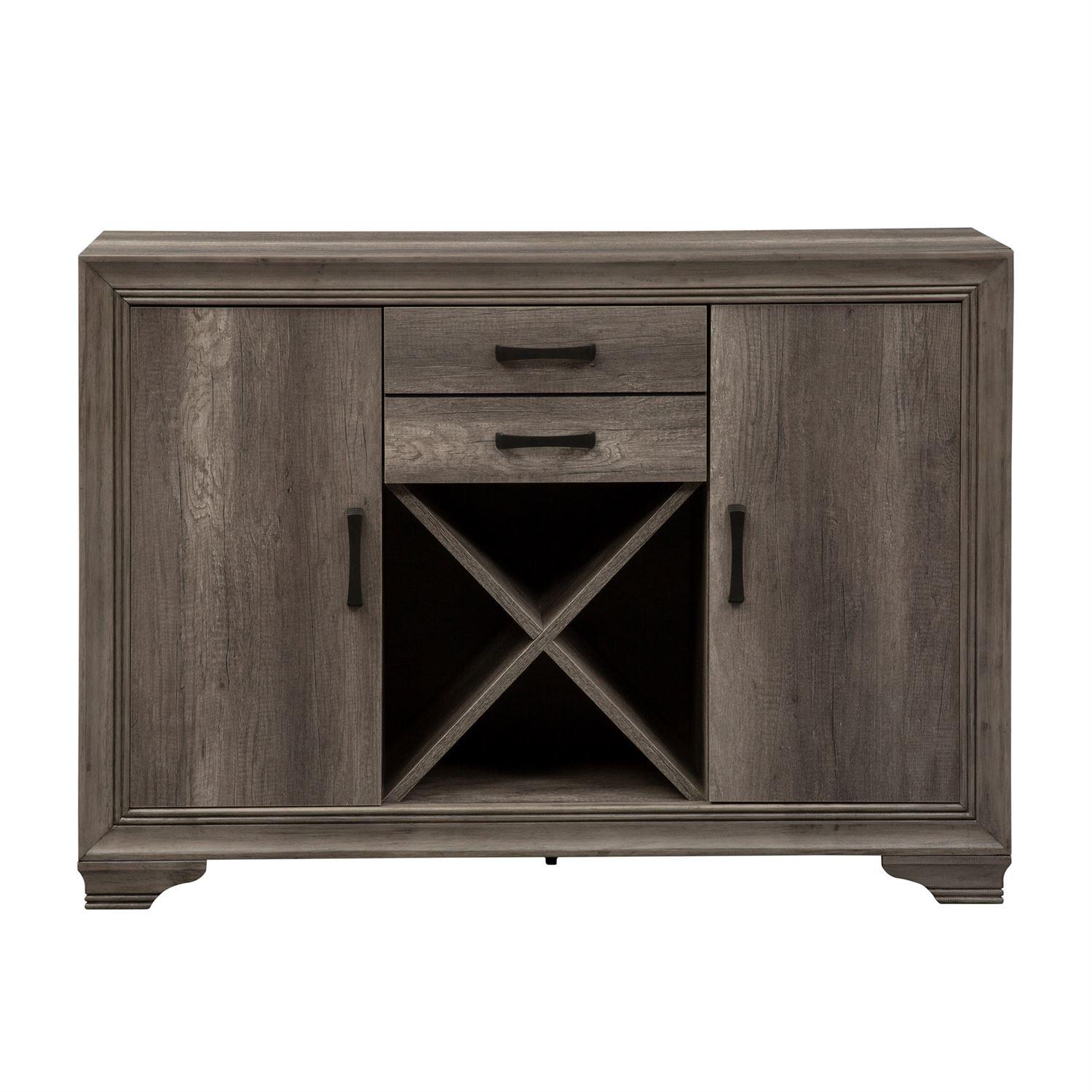 

    
Contemporary Gray Wood Server Tanners Creek (686-CD) Liberty Furniture
