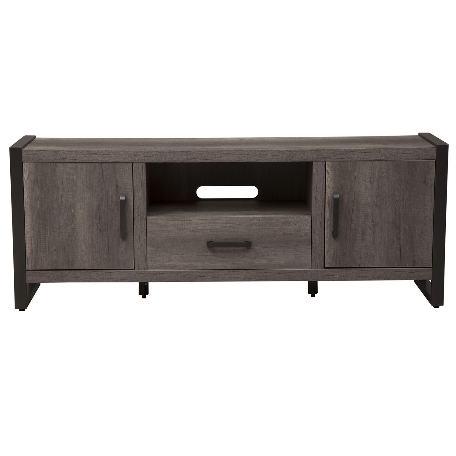 

    
Contemporary Gray Wood TV Stand Tanners Creek (686-ENTW) Liberty Furniture
