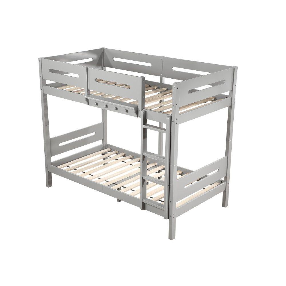 

                    
Acme Furniture Edah Twin Bunk Bed BD01913 Bunk Bed Gray  Purchase 
