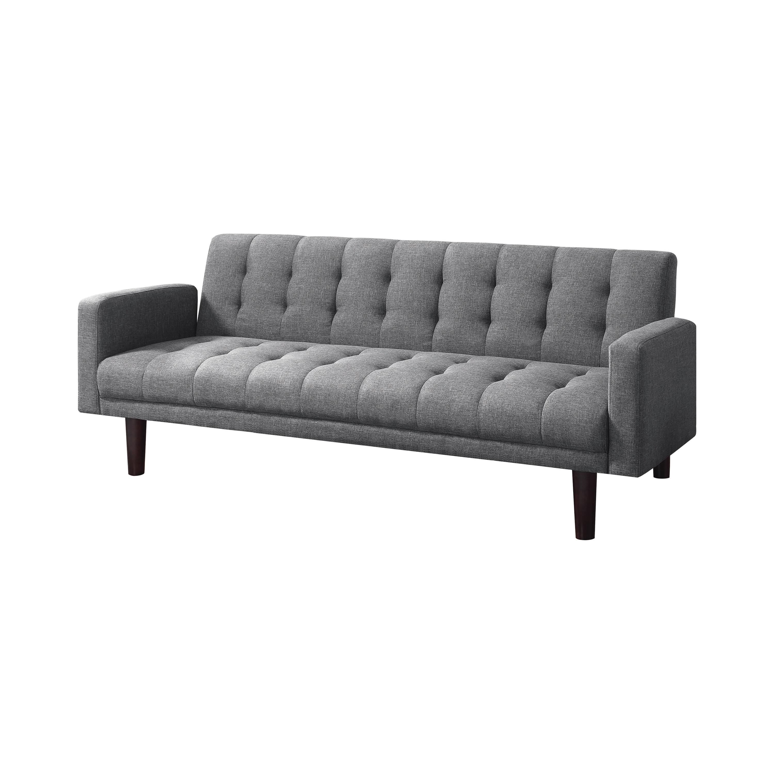 

    
Contemporary Gray Woven Fabric Sofa Bed Coaster 360150 Sommer
