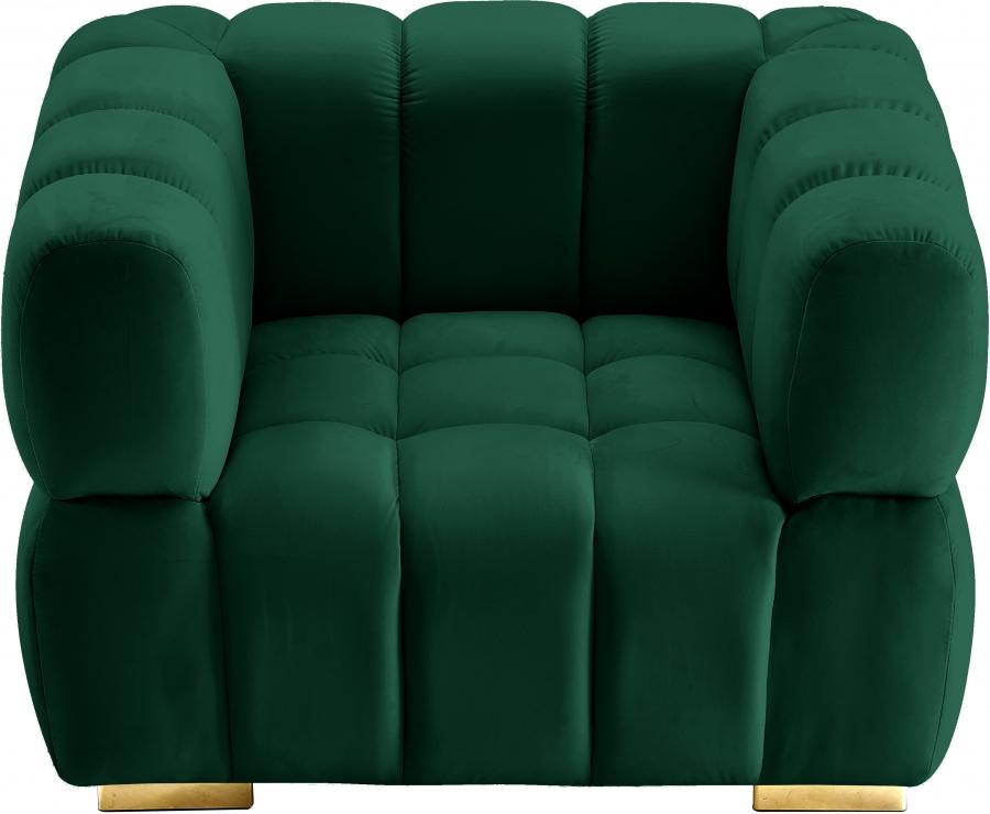 

                    
Buy Contemporary Green Engineered Wood Chair Meridian Furniture Gwen 670Green-C
