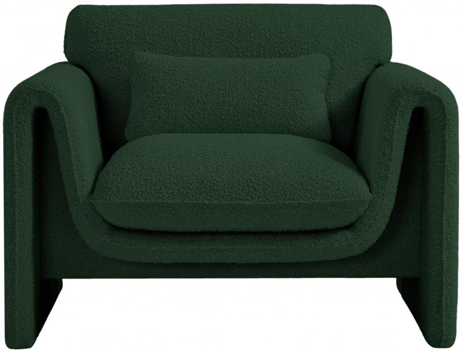 

                    
Meridian Furniture Stylus Chair 198Green-C Chair Green Boucle Fabric Purchase 
