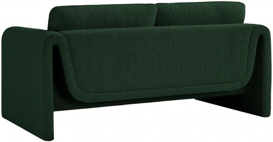 

    
 Photo  Contemporary Green Engineered Wood Living Room Set 2PCS Meridian Furniture Stylus 198Green-S-2PCS
