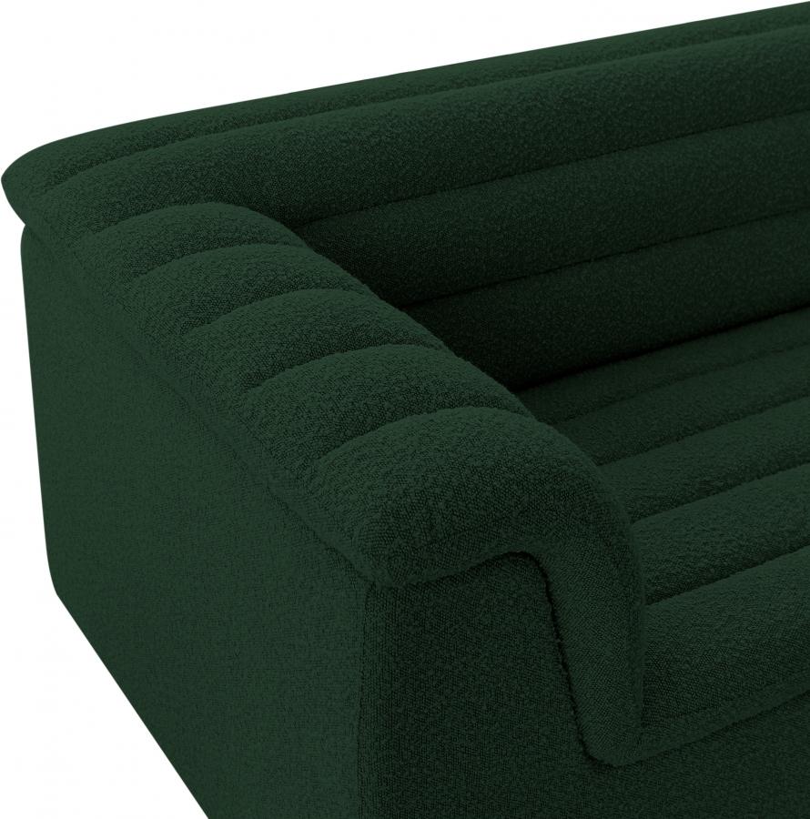 

    
Contemporary Green Engineered Wood Loveseat Meridian Furniture Cascade 191Green-L
