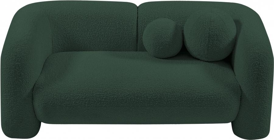 

    
 Photo  Contemporary Green Engineered Wood Loveseat Meridian Furniture Emory 139Green-L
