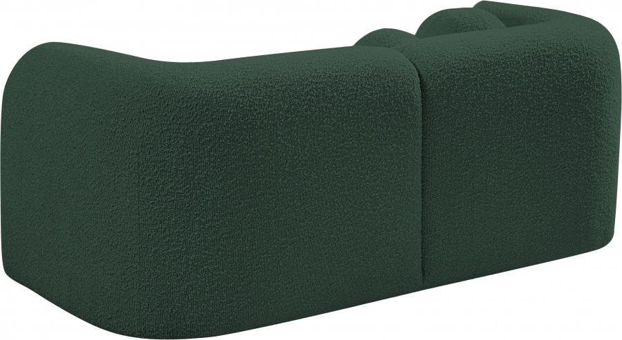 

    
Contemporary Green Engineered Wood Loveseat Meridian Furniture Emory 139Green-L
