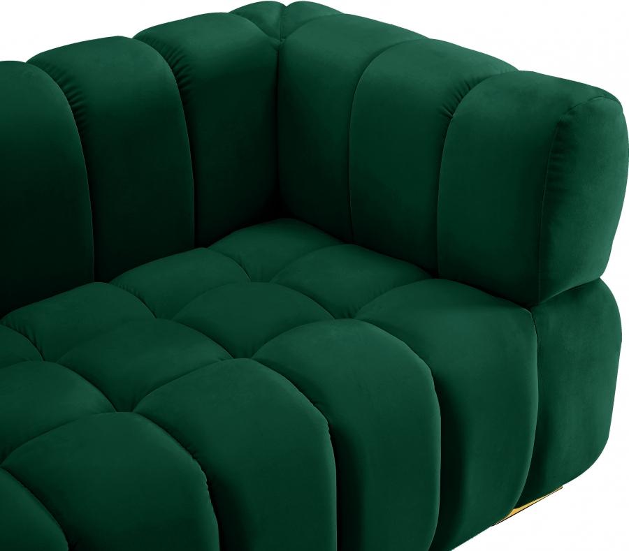 

                    
Buy Contemporary Green Engineered Wood Loveseat Meridian Furniture Gwen 670Green-L
