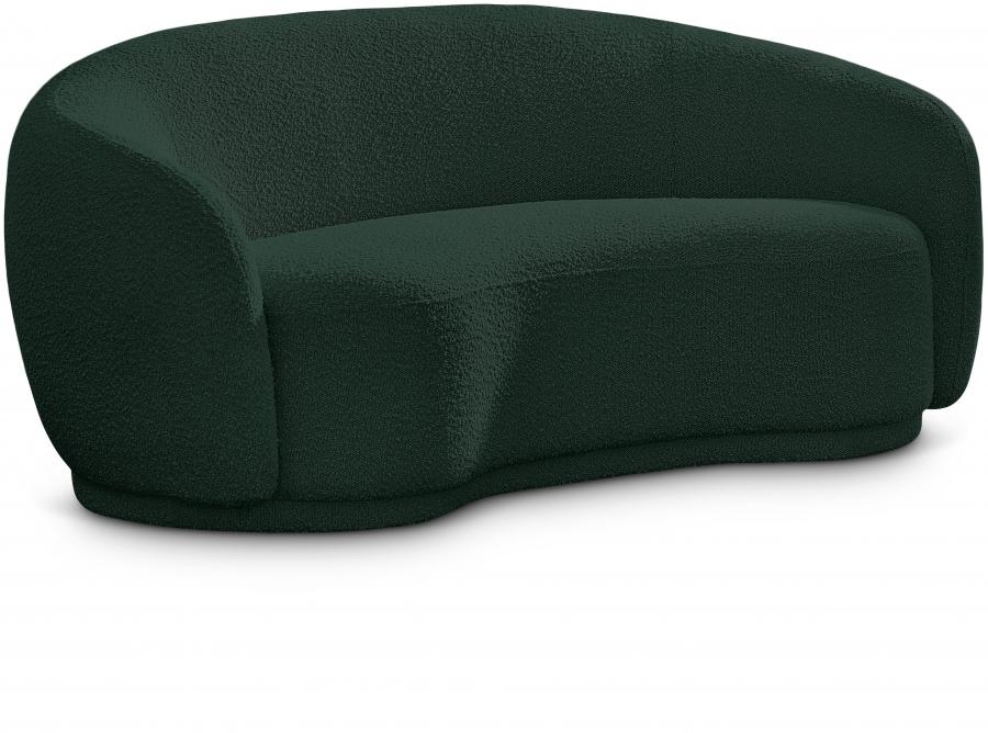 

    
Contemporary Green Engineered Wood Loveseat Meridian Furniture Hyde 693Green-L
