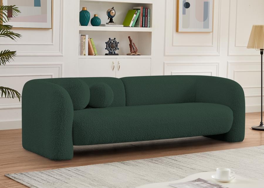 

    
Contemporary Green Engineered Wood Sofa Meridian Furniture Emory 139Green-S
