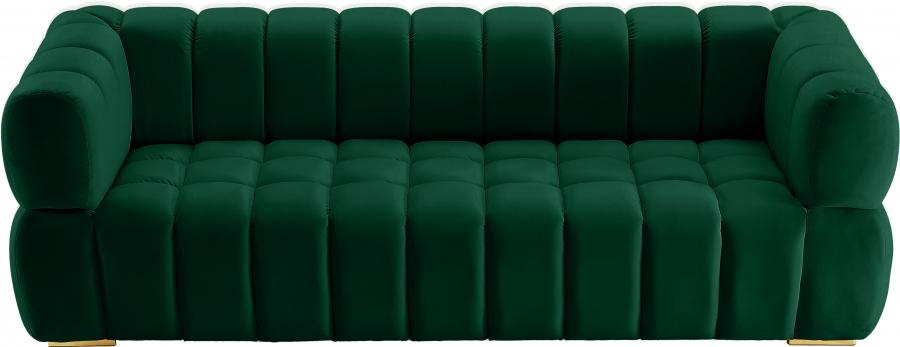 

    
670Green-S Contemporary Green Engineered Wood Sofa Meridian Furniture Gwen 670Green-S
