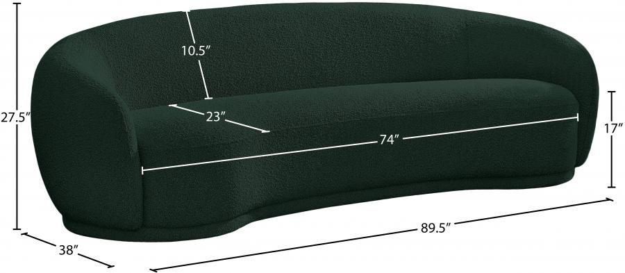 

                    
Buy Contemporary Green Engineered Wood Sofa Meridian Furniture Hyde 693Green-S
