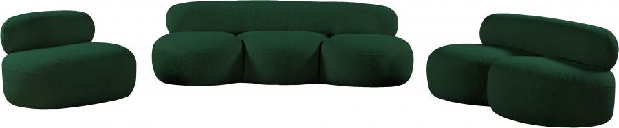 

        
53616516549892Contemporary Green Eucalyptus Wood Loveseat Meridian Furniture Venti 140Green-L

