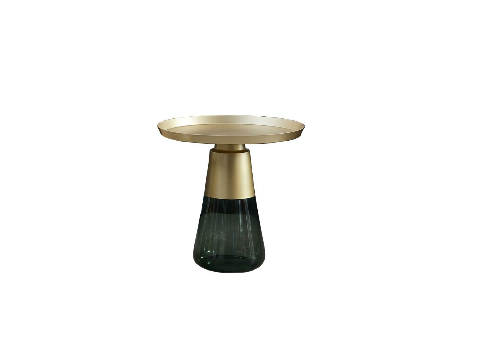 

    
Contemporary Green Glass and Metal End Table American Eagle ET-W9321-GREEN-ET
