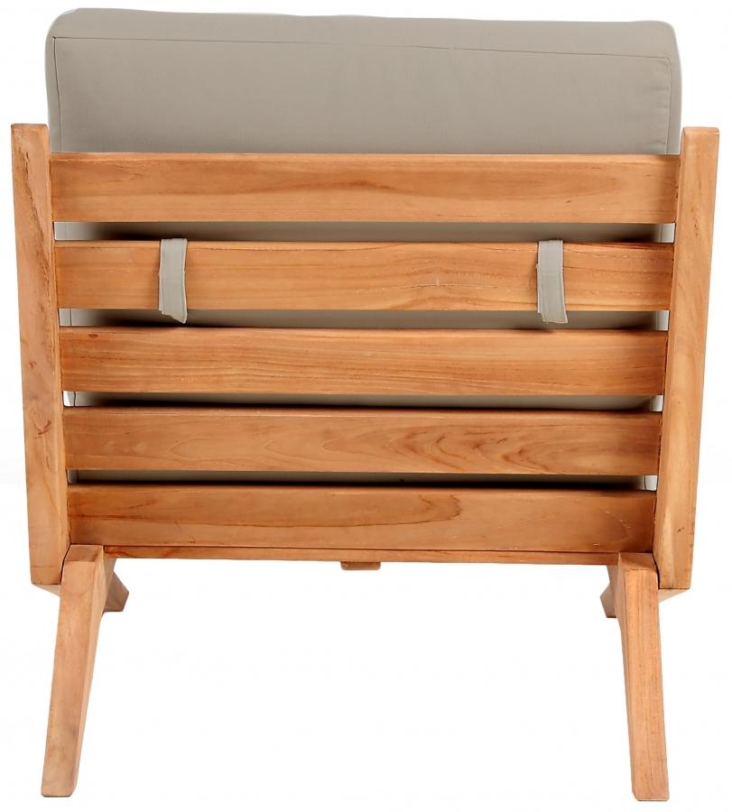 

    
351Grey-C Contemporary Grey Wood Fabric Patio Chair Meridian Furniture Tahiti 351Grey-C
