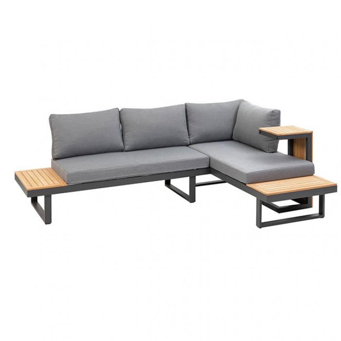 

    
Furniture of America Samara Patio Modular Sectional 3PCS GM-1008-3PCS Patio Modular Sectional Metal/Natural/Gray GM-1008-3PCS

