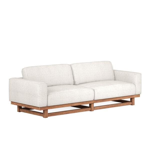 

    
Contemporary Ivory and Wood Sofa A.R.T. Furniture Floating Track 758521-5062F6
