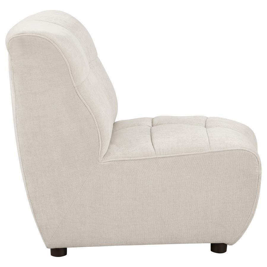 

    
Coaster Charlotte Armless Chair 551300AC Armless Chair Ivory 551300AC
