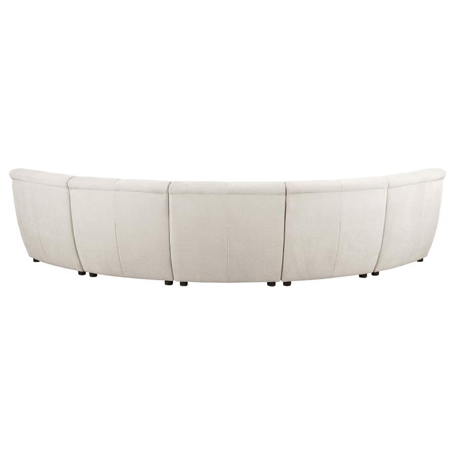 

    
551300-S5 Contemporary Ivory Wood Modular Sectional Sofa 5PCS Coaster Charlotte 551300-S5
