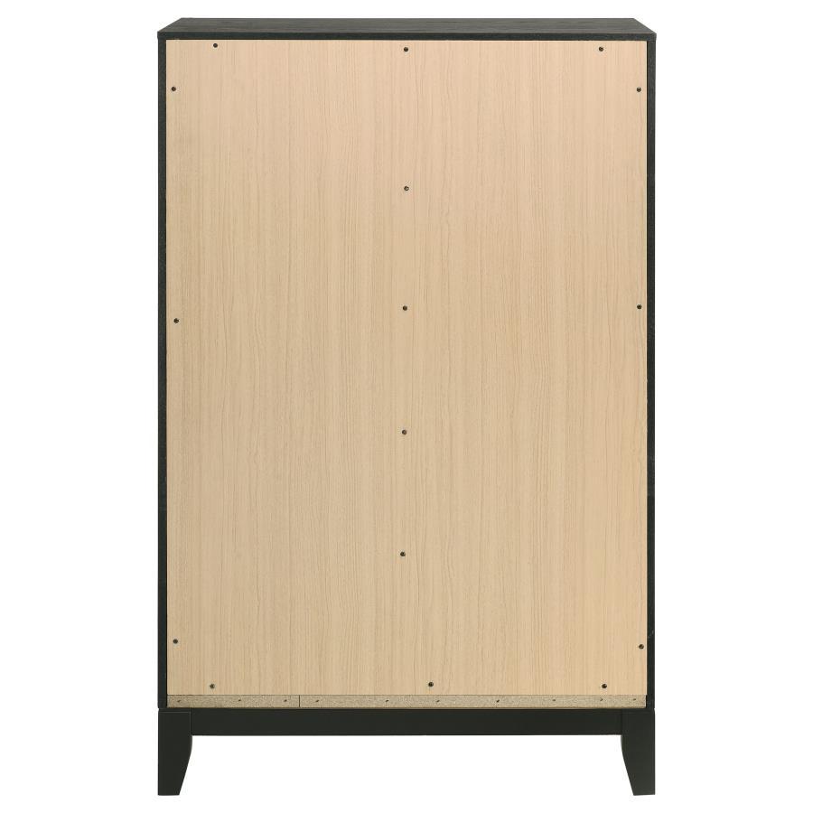 

    
 Order  Contemporary Light Brown Wood King Panel Bedroom Set 6PCS Coaster Valencia 223041KE
