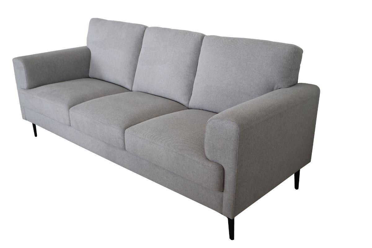 

    
Contemporary Light Gray Linen Sofa by Acme Kyrene 56925
