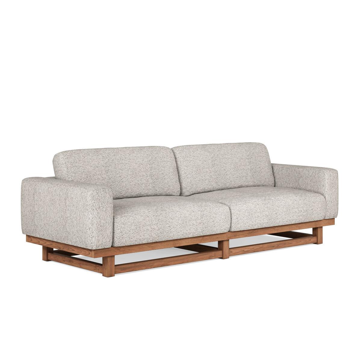 

    
Contemporary Light Gray Wood Sofa A.R.T. Furniture Floating Track 758521-5062FU
