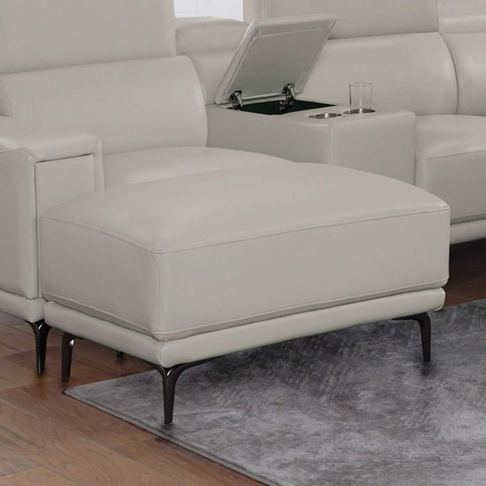 

    
Contemporary Light Gray Solid Wood Ottoman Furniture of America Brekstad FOA6476LG-OT-O
