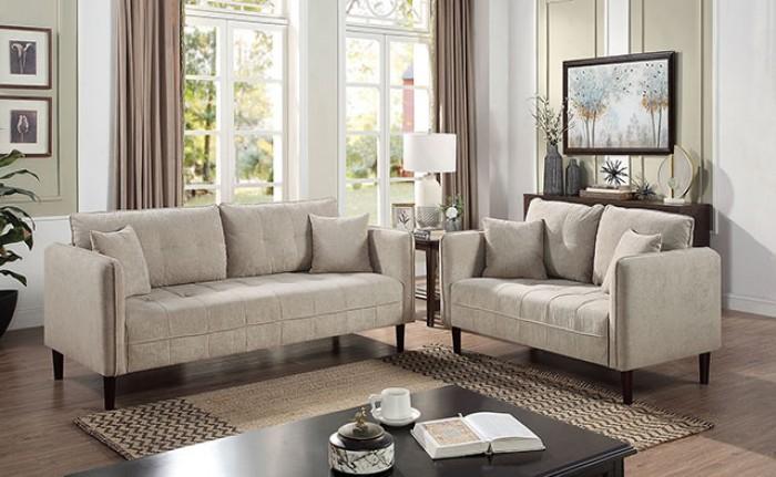 

        
Furniture of America Lynda Sofa CM6736LG-SF-S Sofa Light Gray Chenille 52654636546798
