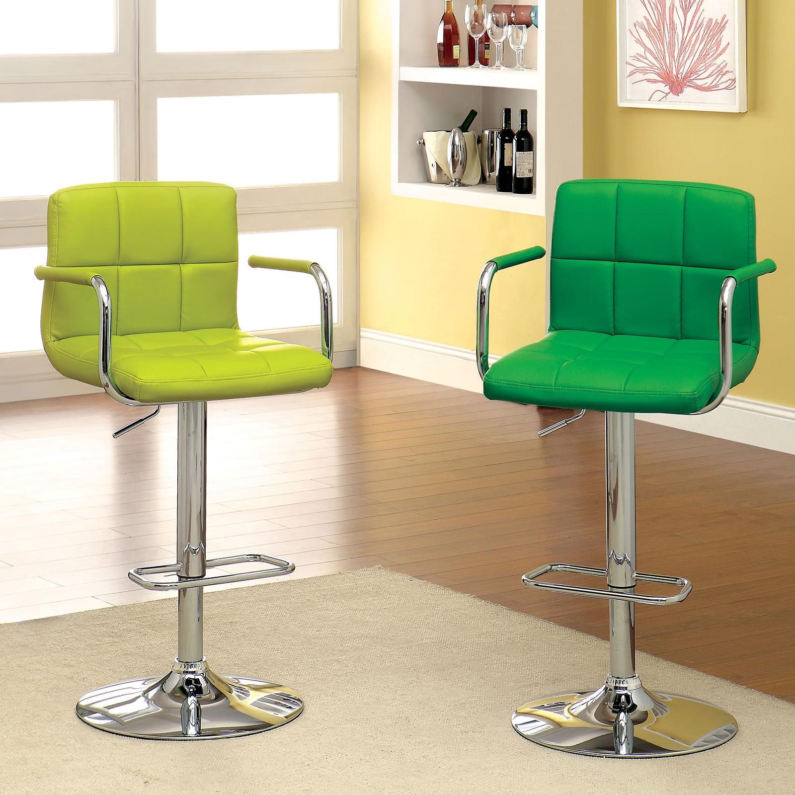 

                    
Furniture of America CM-BR6917LM Corfu Bar Stool Lime Leatherette Purchase 
