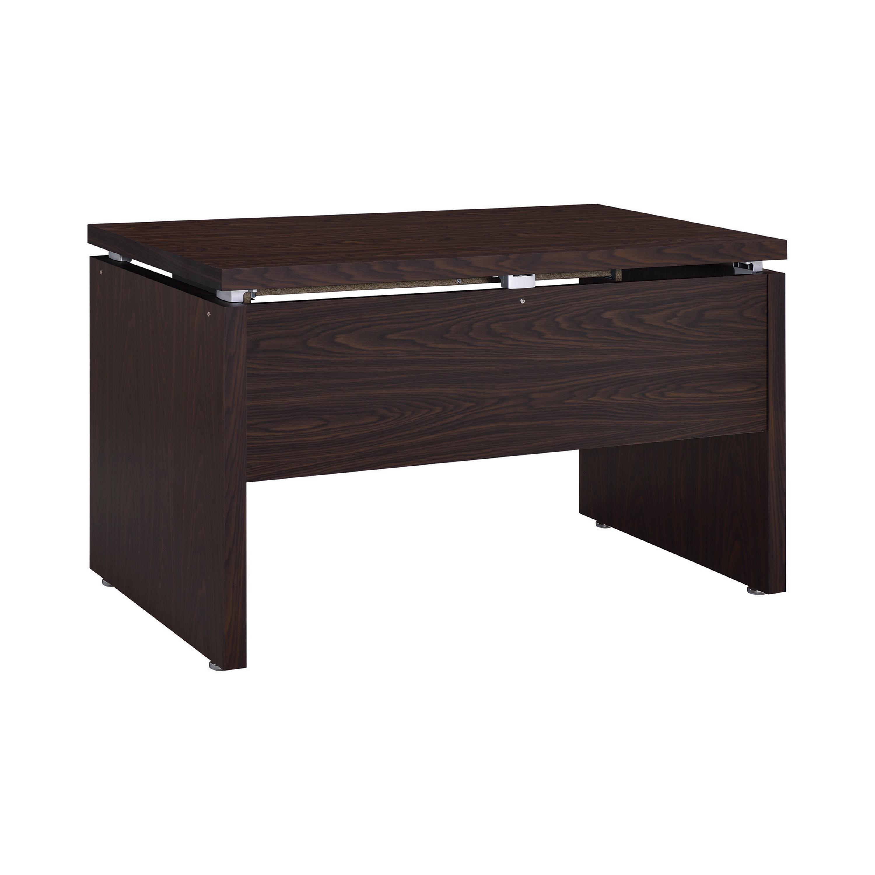 

    
800831-S2 Contemporary Medium Oak Finish Wood Computer Desk Set 2pcs Coaster 800831-S2 Russell
