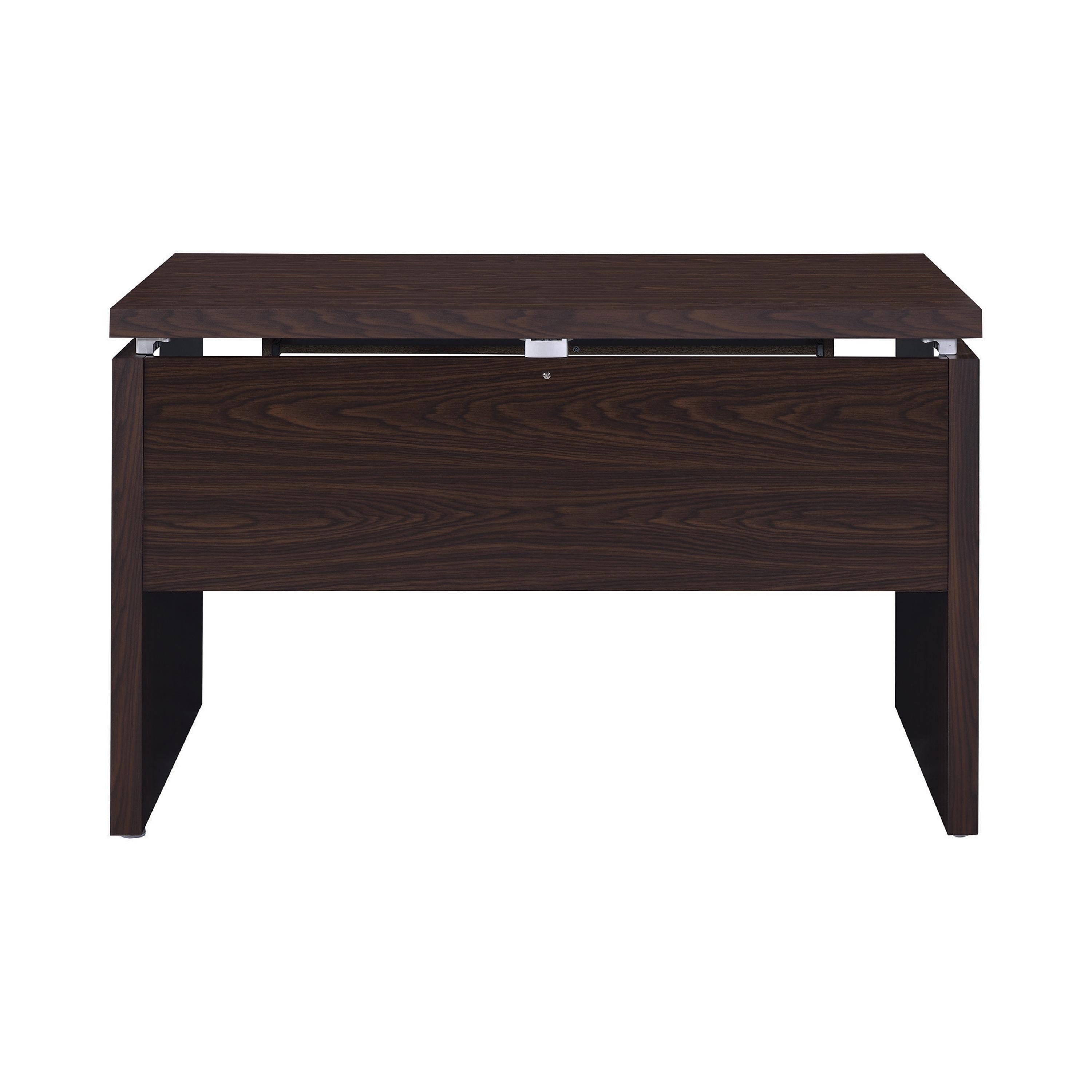 

                    
Buy Contemporary Medium Oak Finish Wood Computer Desk Set 2pcs Coaster 800831-S2 Russell
