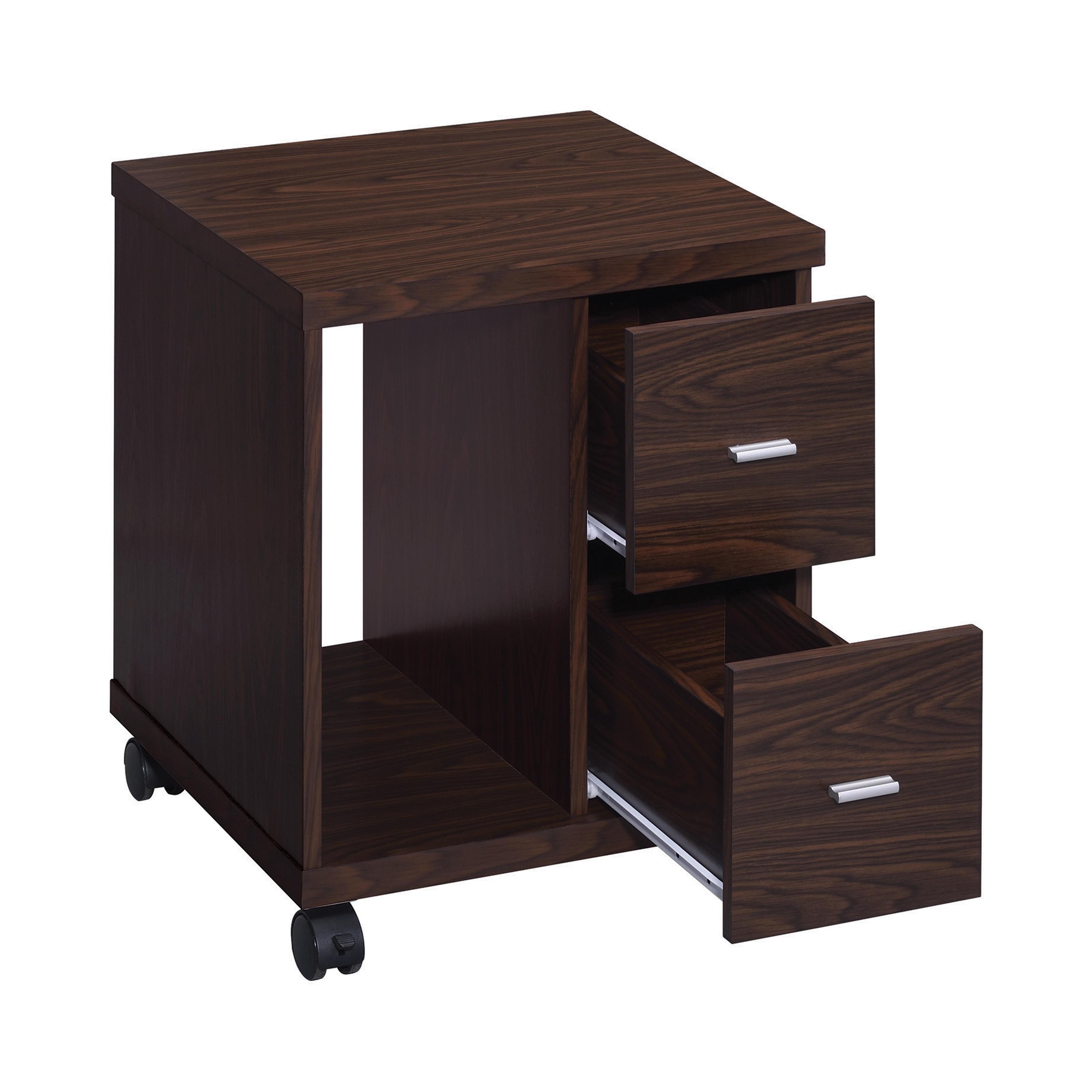 

    
 Photo  Contemporary Medium Oak Finish Wood Computer Desk Set 2pcs Coaster 800831-S2 Russell
