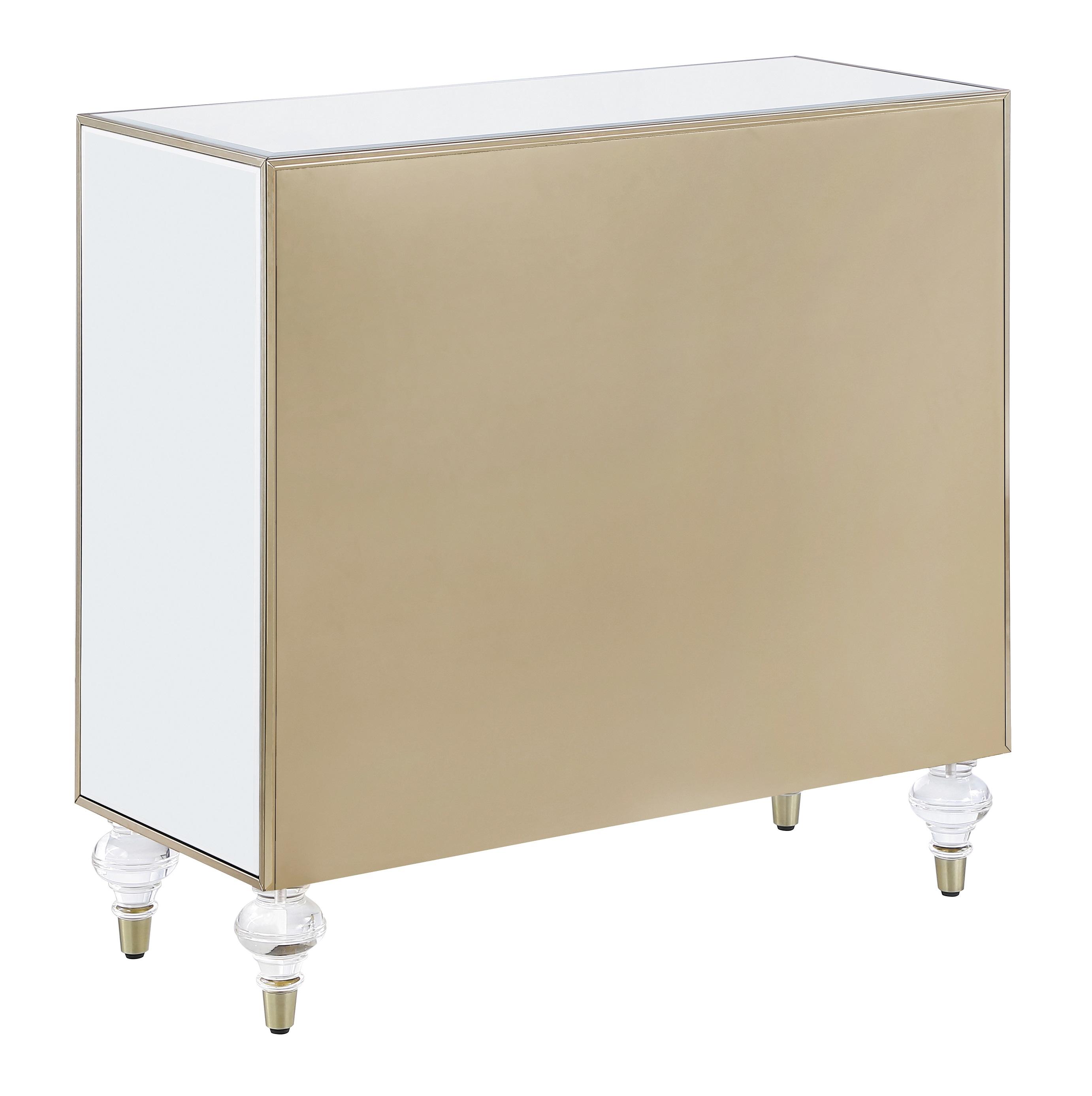 

                    
Coaster 951854 Accent Cabinet Mirrored/Champagne  Purchase 
