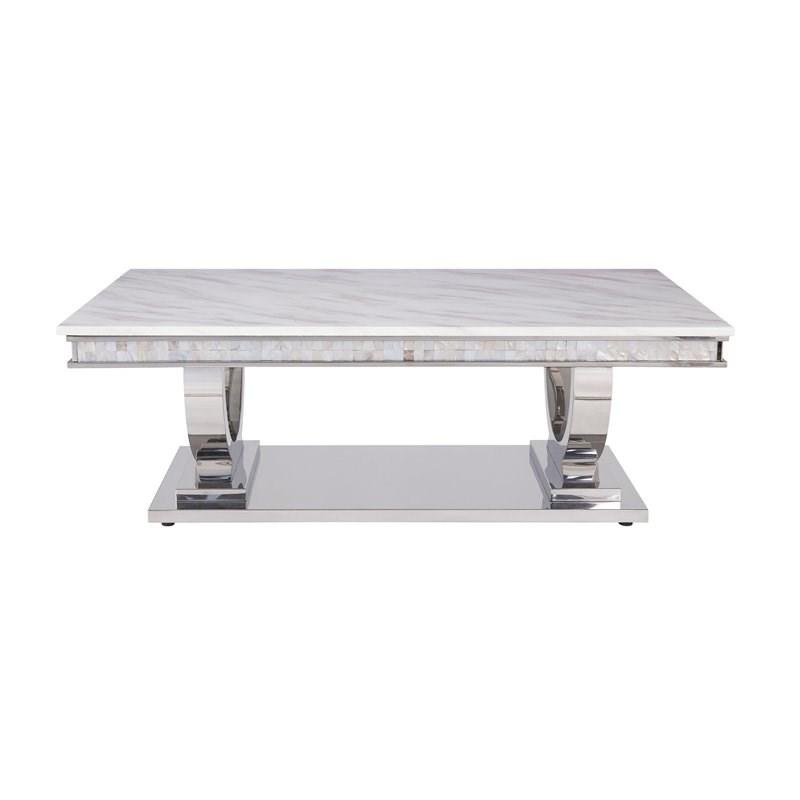 

    
Contemporary Mirrored Coffee Table by Acme Zander 87355
