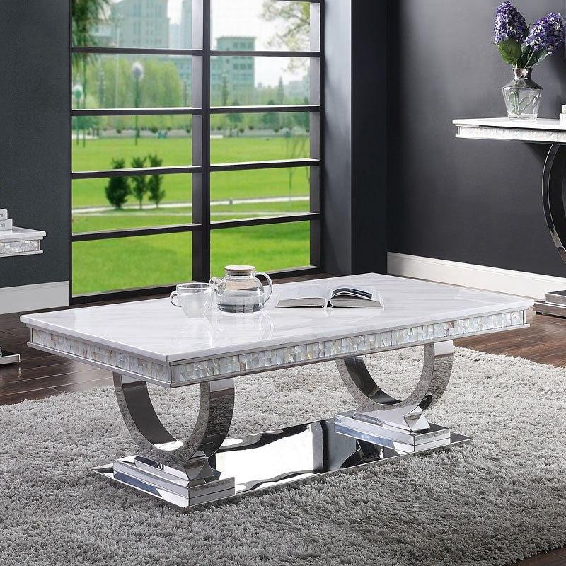 

                    
Acme Furniture Zander Coffee Table Mirrored  Purchase 
