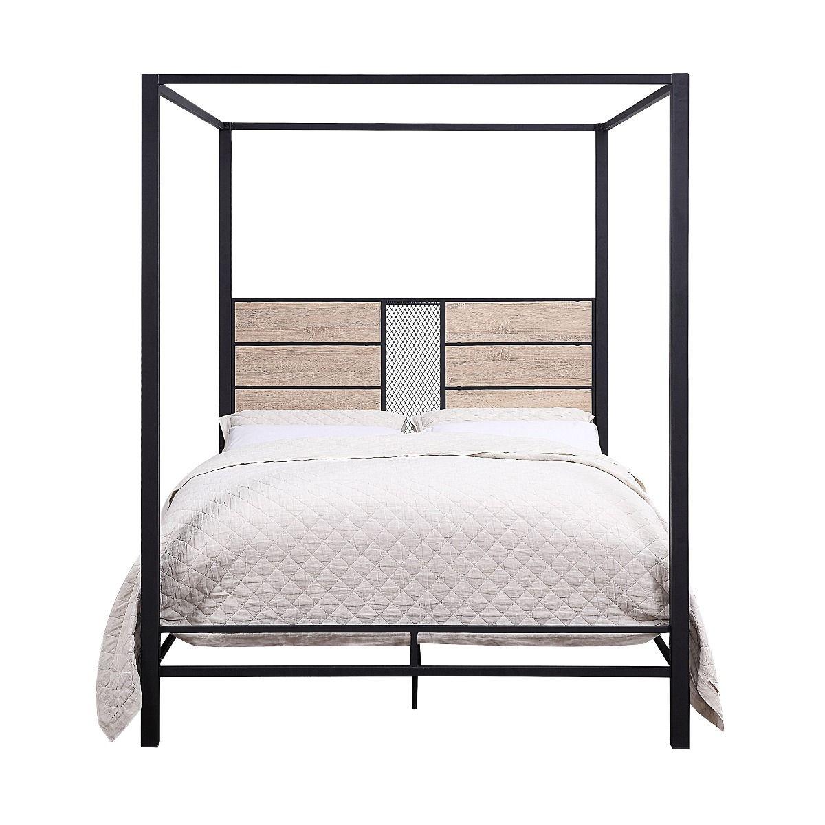 

    
Contemporary Natural & Sandy Gray Queen 3pcs Bedroom Set by Acme Baara 22040Q-3pcs

